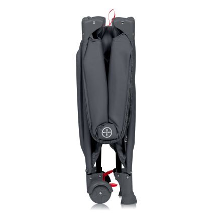 Lionelo - ceļojuma gultiņa LAURA, betona pelēks