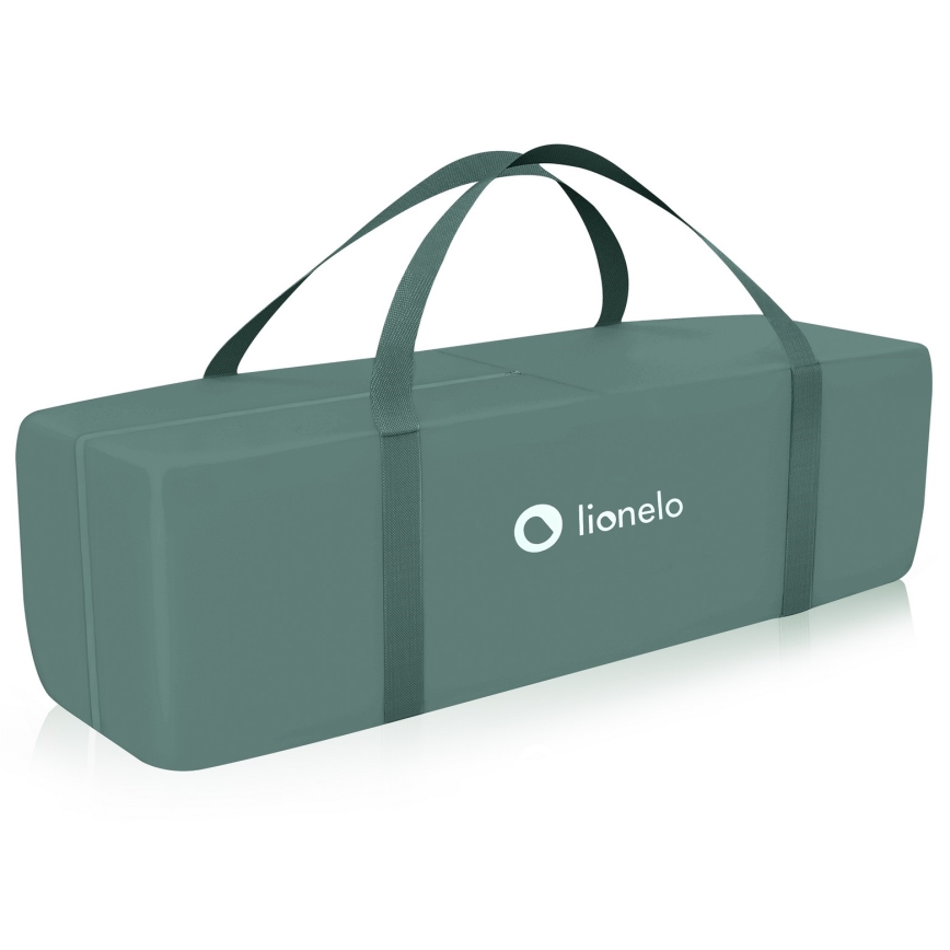 Lionelo - ceļojuma gultiņa STEFI PLUS, olīvu zaļa
