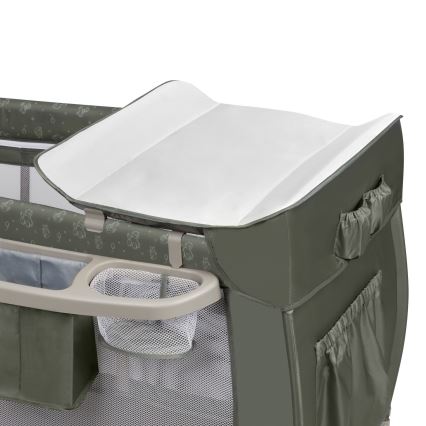 Lionelo - Ceļojuma gultiņa SVEN PLUS Beige Olive