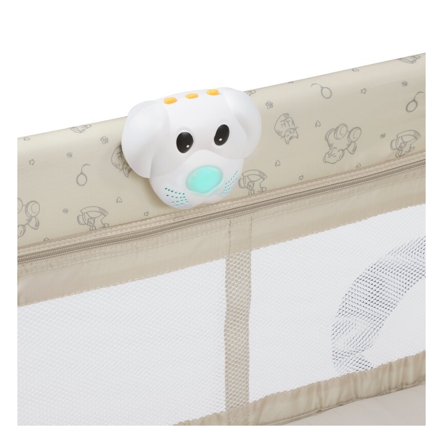 Lionelo - ceļojuma gultiņa SVEN PLUS bēša