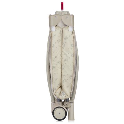 Lionelo - ceļojuma gultiņa SVEN PLUS bēša