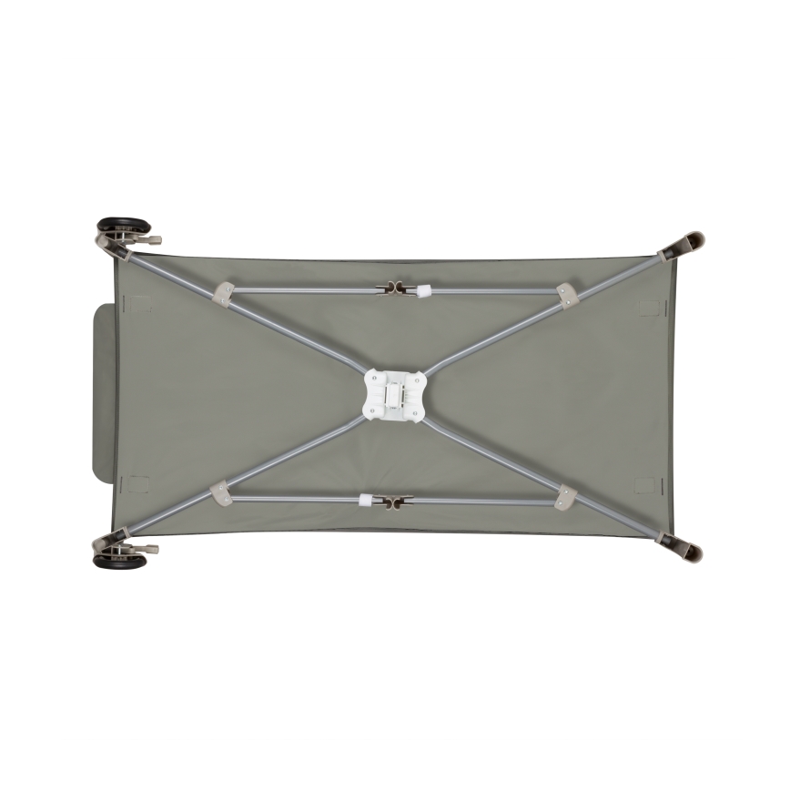 Lionelo - ceļojuma gultiņa SVEN PLUS, bēša/olīvu