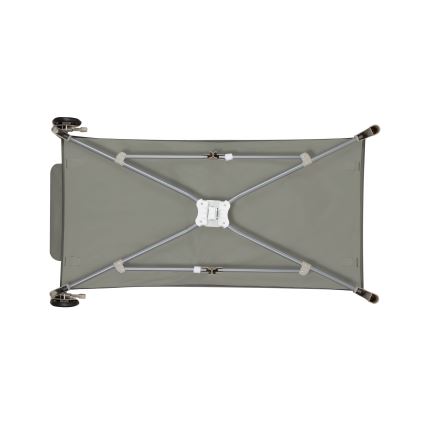 Lionelo - Ceļojuma gultiņa SVEN PLUS Bēšs/olīvzaļš