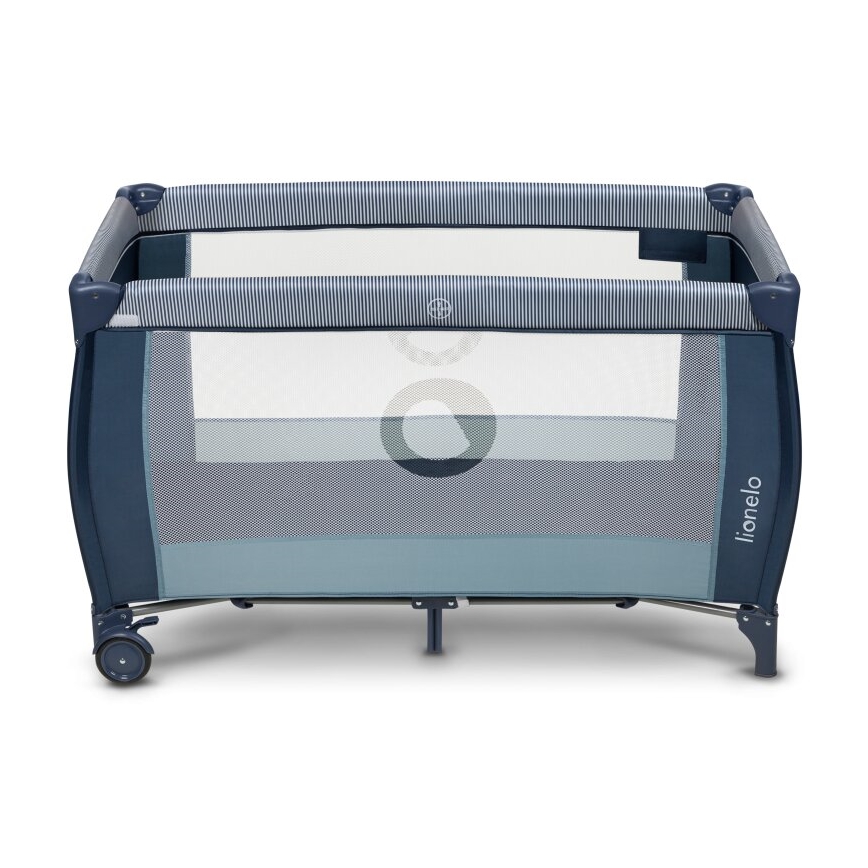 Lionelo - ceļojuma gultiņa SVEN PLUS zila