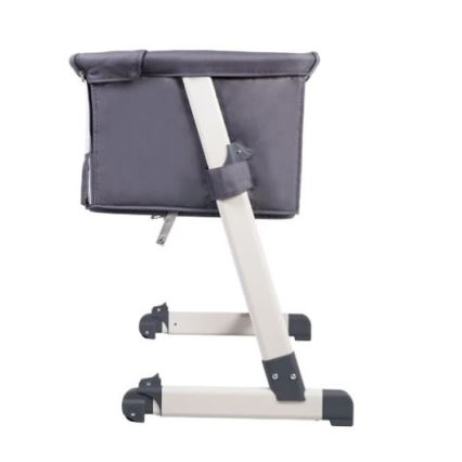 Lionelo - Ceļojuma gultiņa THEO tumši pelēka