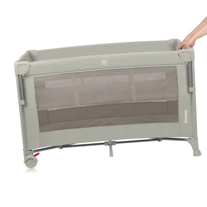 Lionelo - Ceļojumu gultiņa 3 vienā ELLEN Beige Sand