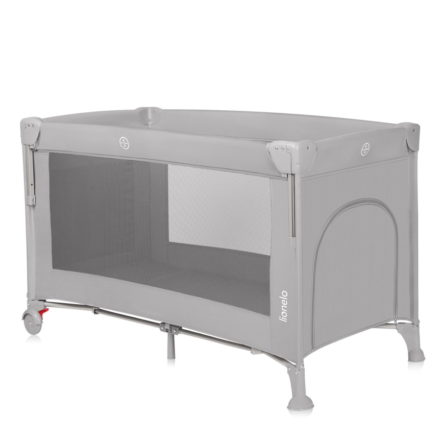 Lionelo - ceļojumu gultiņa 3 vienā ELLEN betona pelēks