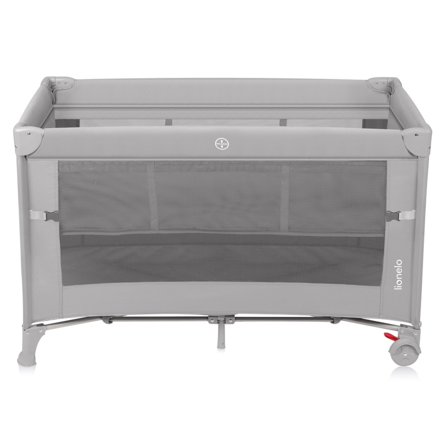 Lionelo - ceļojumu gultiņa 3 vienā ELLEN betona pelēks