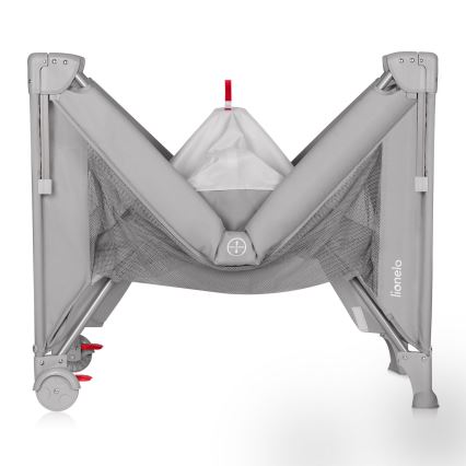 Lionelo - ceļojumu gultiņa 3 vienā ELLEN betona pelēks