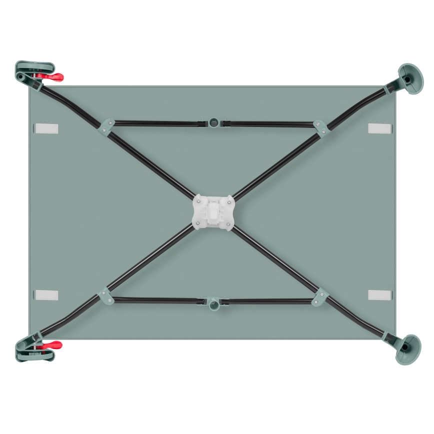 Lionelo - Ceļojumu gultiņa LAURA Green Sage