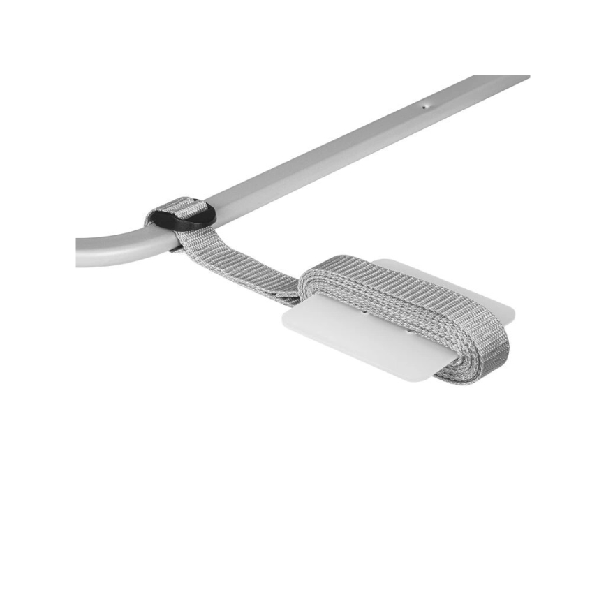 Lionelo - Drošības aizsargs gultai LORA, pelēks