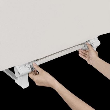 Lionelo - Drošības aizsargs gultai LORA, pelēks