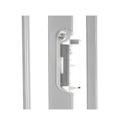 Lionelo - Drošības barjera TRUUS SLIM LED 1xAAA pelēka