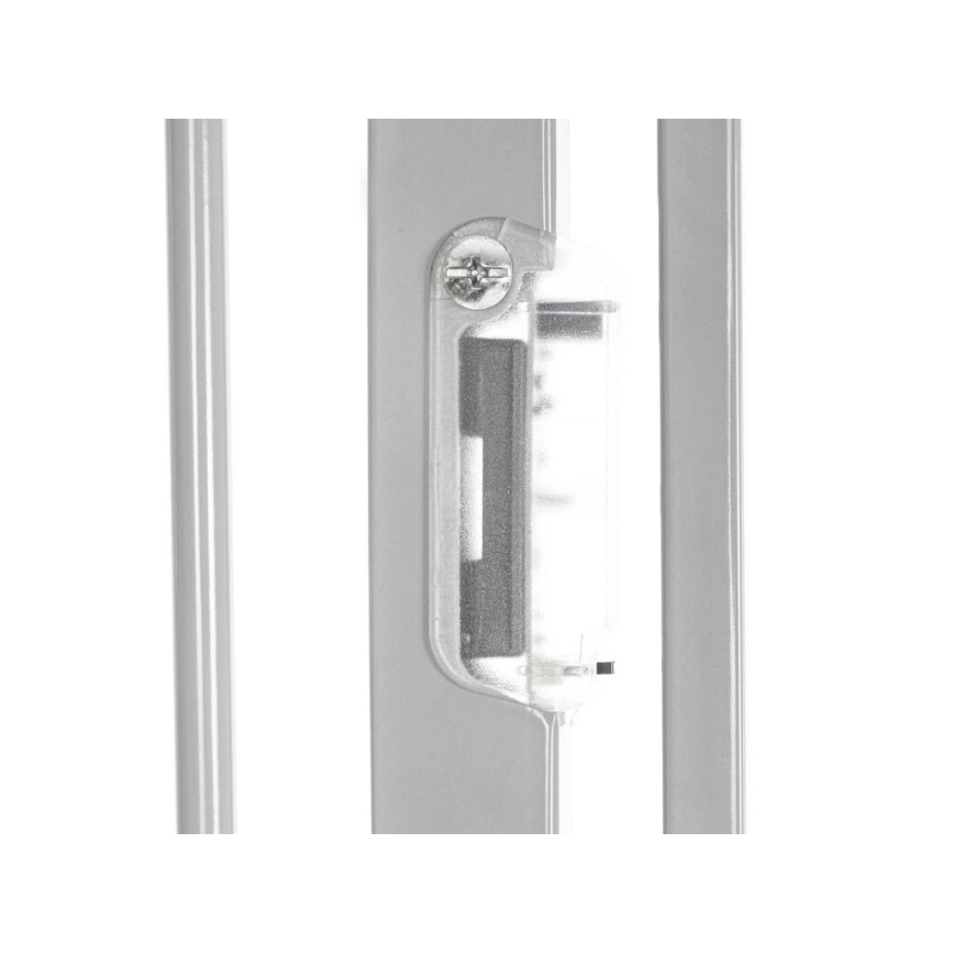 Lionelo - Drošības barjera TRUUS SLIM LED 1xAAA pelēka