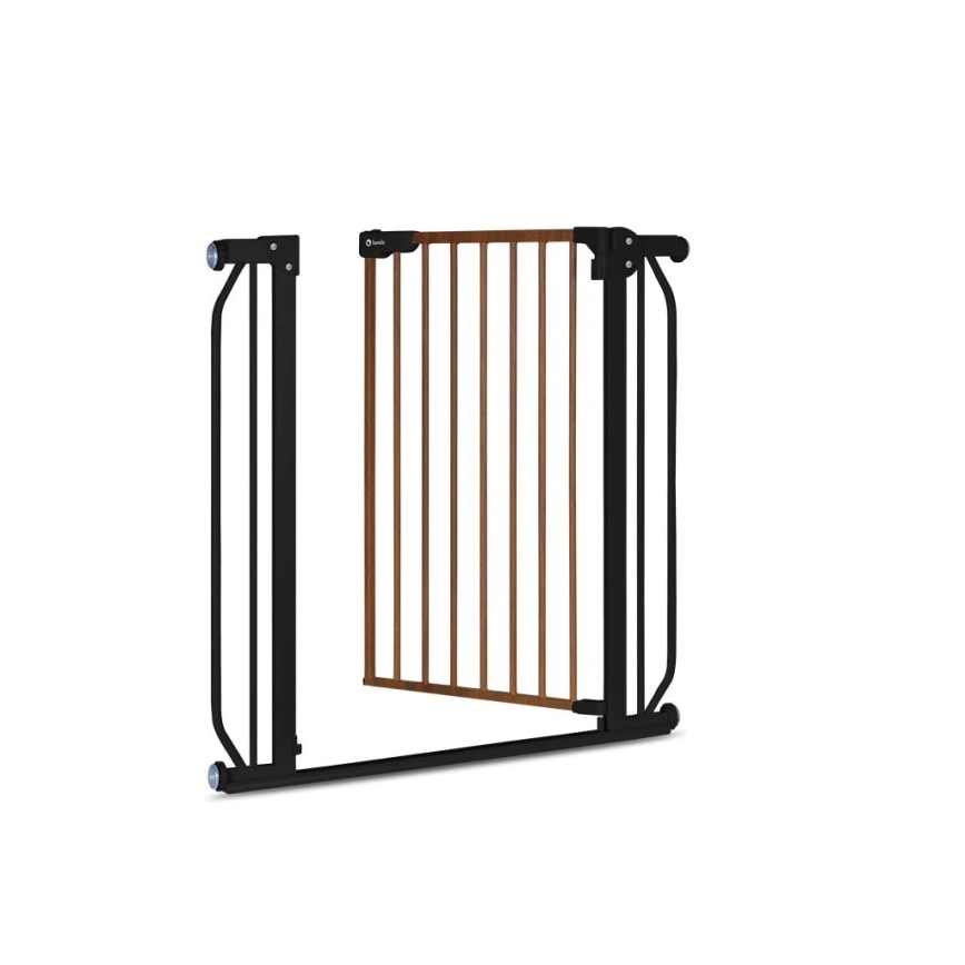 Lionelo - Drošības barjera TRUUS SLIM melna/brūna