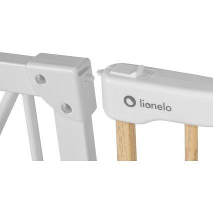 Lionelo - Drošības sētiņa TRUUS SLIM balta/bēša