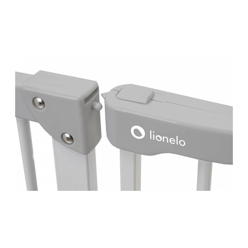 Lionelo - Drošības sētiņa TRUUS SLIM LED pelēka