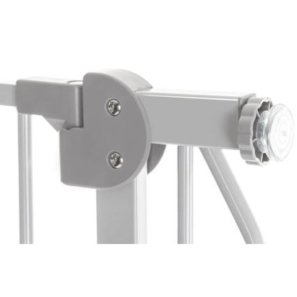 Lionelo - Drošības sētiņa TRUUS SLIM LED pelēka