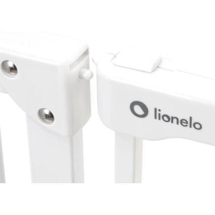 Lionelo - Drošības vārti TRUUS SLIM LED 1xAAA balti