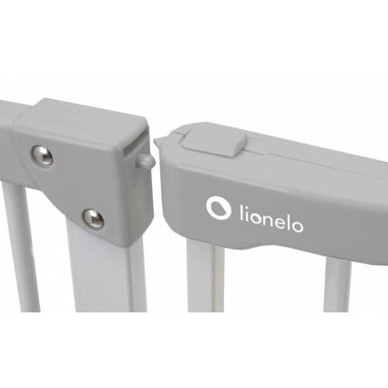 Lionelo - Drošības vārti TRUUS SLIM LED 1xAAA pelēki