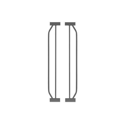 Lionelo - Drošības vārti TRUUS SLIM, melni/bēši