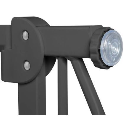 Lionelo - Drošības vārti TRUUS SLIM, melni/bēši