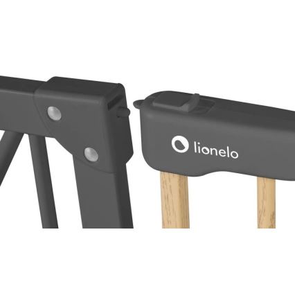 Lionelo - Drošības vārti TRUUS SLIM, melni/bēši