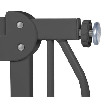 Lionelo - Drošības vārti TRUUS SLIM, melni/bēši