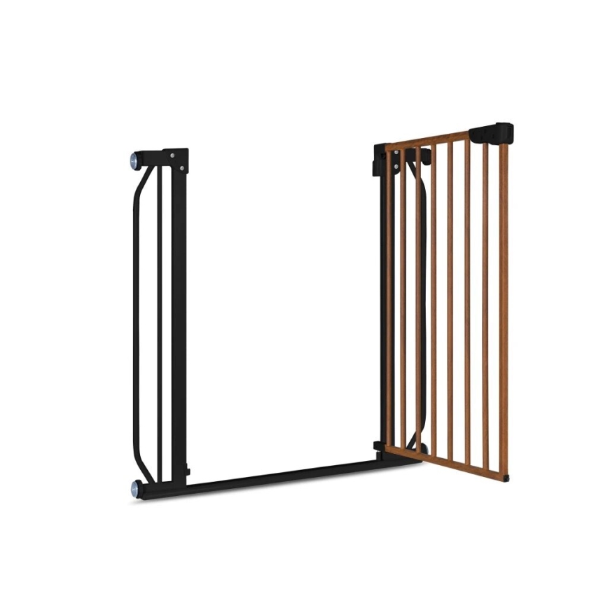 Lionelo - Drošības vārti TRUUS SLIM melni/brūni