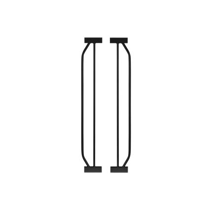 Lionelo - Drošības vārti TRUUS SLIM melni/brūni