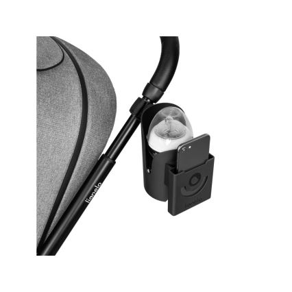 Lionelo - dzērienu turētājs bērnu ratiņiem OVE Black Onyx