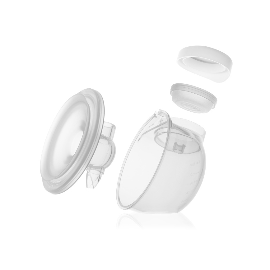 Lionelo - Elektriskais uzlādējamais dubultais krūts piena sūknis TWEE FREE 5V 1500 mAh 150 ml