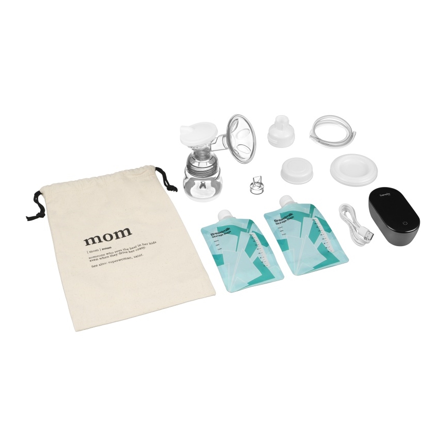 Lionelo - Elektriskais uzlādējamais krūts piena sūknis FIDI GO 5V 1200 mAh 150ml