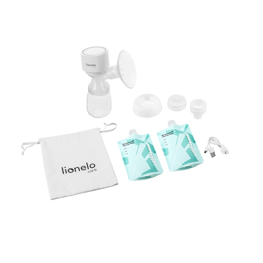 Lionelo - Elektriskais uzlādējamais krūts sūknis FIDI ONE 5V 1000 mAh 180 ml
