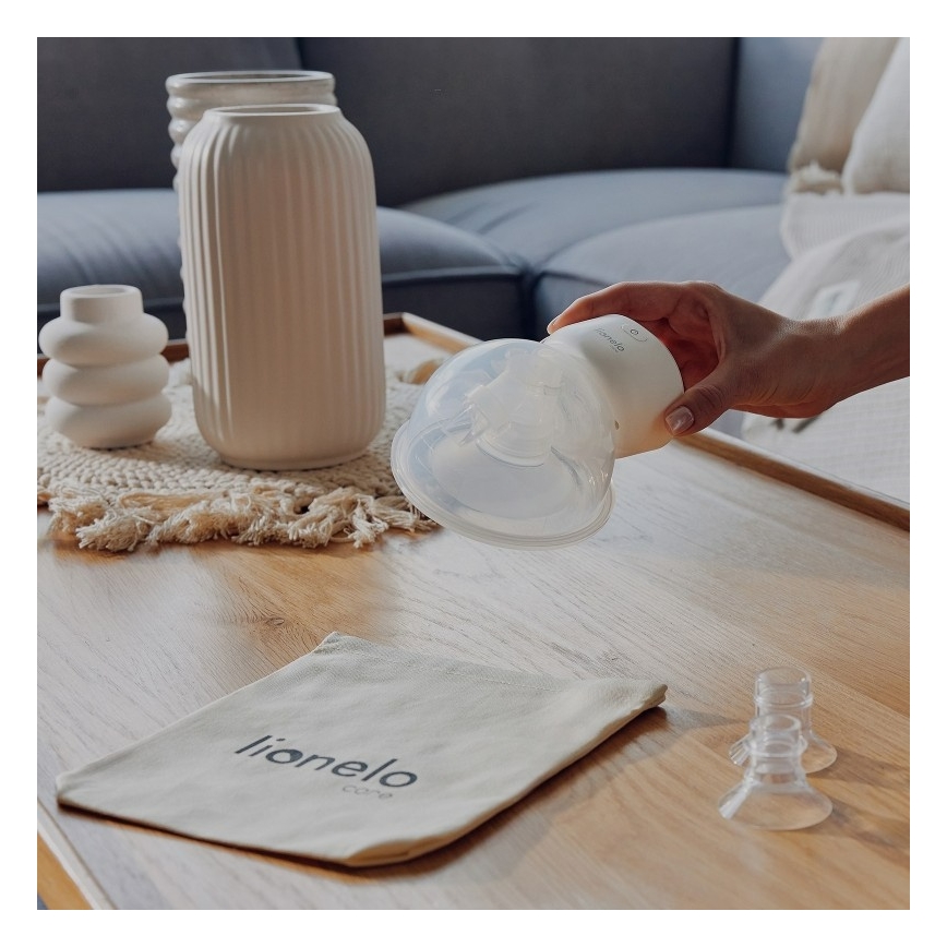 Lionelo - Elektriskā uzlādējamā mātes piena sūknis FIDI FREE SIMPLE 5V 1000 mAh 180 ml