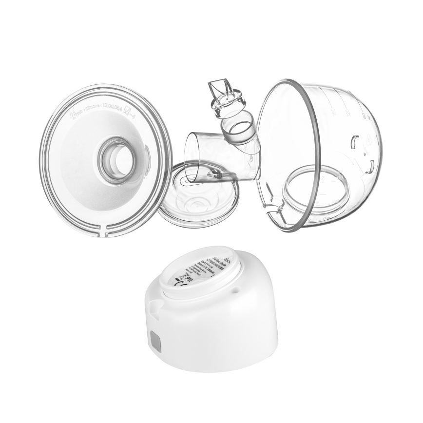 Lionelo - Elektriskā uzlādējamā krūts pumpa FIDI FREE SIMPLE 5V 1000 mAh 180 ml