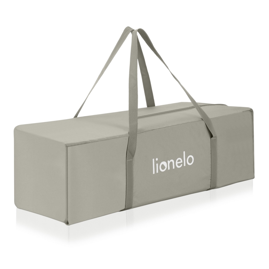 Lionelo - ELLEN 3‑in‑1 ceļojuma gultiņa, bēšā krāsā (Sand)