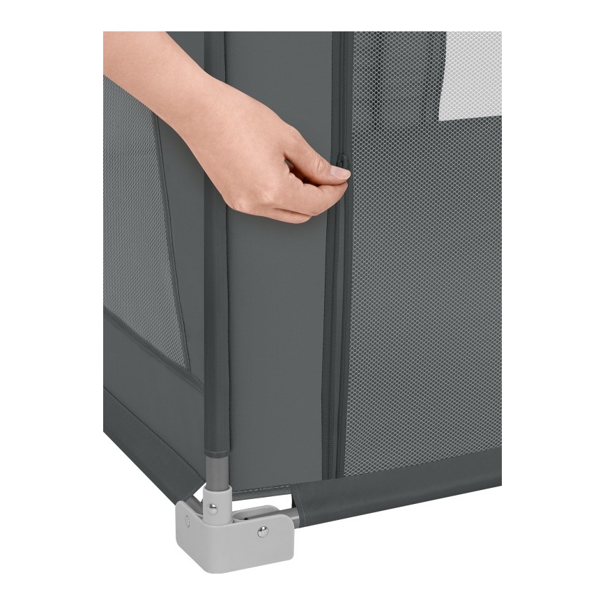 Lionelo - FLORENCE bērnu spēļu būris, grafīta pelēks