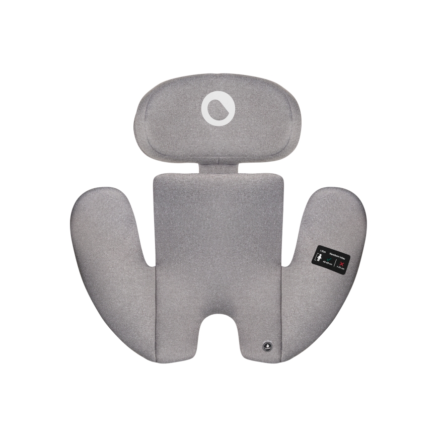 Lionelo - Rotējošs bērnu autosēdeklis ar bāzi BASTIAAN ONE i-Size 40-150 cm Grey Stone