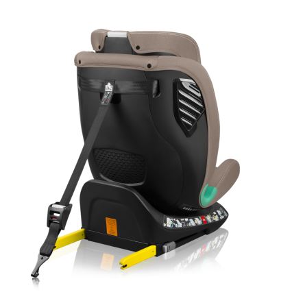 Lionelo - Bērnu auto sēdeklis ar rotējošu bāzi BASTIAAN ONE i-Size 40-150 cm smilškrāsas