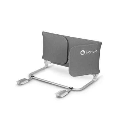 Lionelo - Gultas drošības barjera LORA XL tumši pelēka