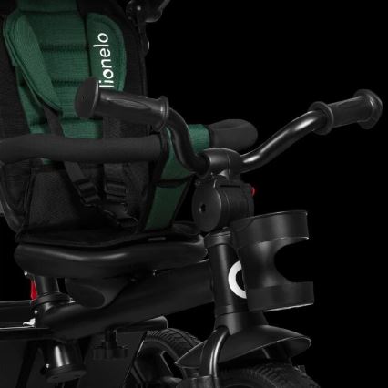 Lionelo - HAARI bērnu trīsritenis, zaļš/melns