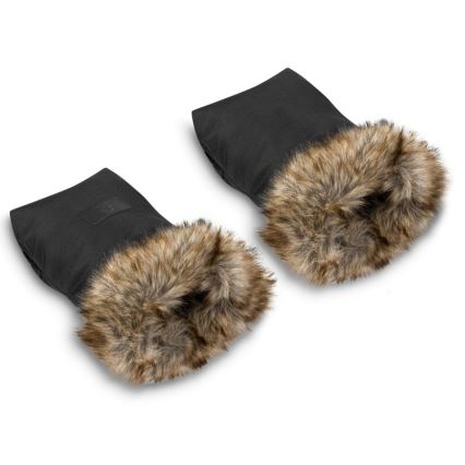 Lionelo - HANDMUFF roku sildītāji ratiem, melni
