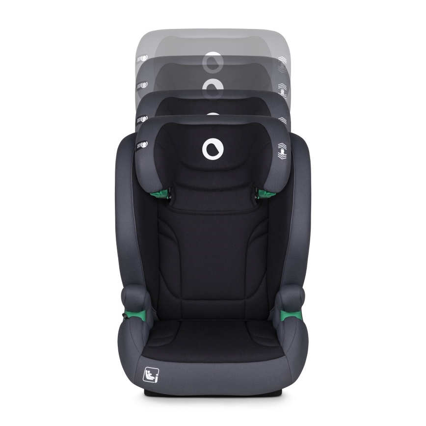 Lionelo - IGO i-Size bērnu autosēdeklis 100-150 cm, grafīta pelēks