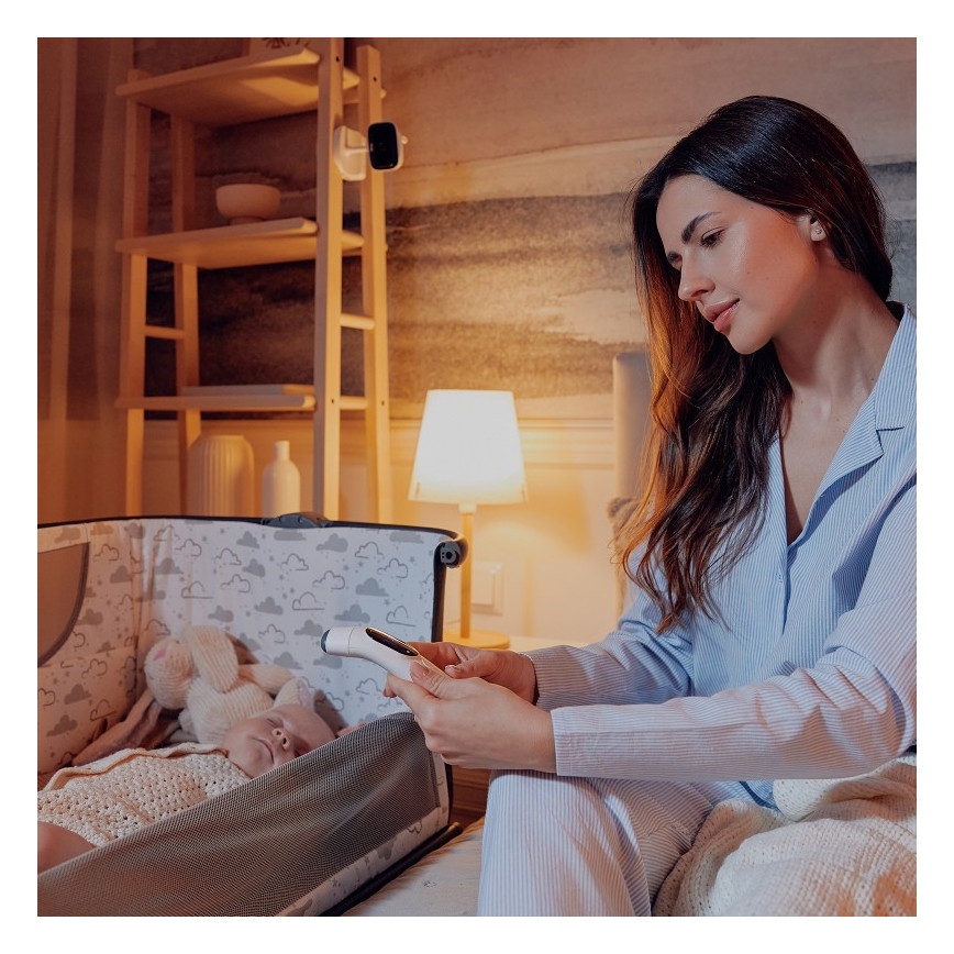 Lionelo - Infrasarkanais bezkontakta termometrs FEVERSCAN 2xAAA