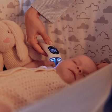 Lionelo - Infrasarkanais bezkontakta termometrs FEVERSCAN 2xAAA