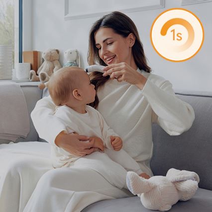 Lionelo - Infrasarkanais bezkontakta termometrs FEVERSCAN 2xAAA