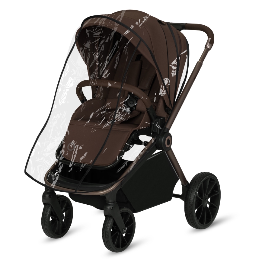 Lionelo - Kombinētais ratiņš 3 vienā MIKA PLUS Mocha Mousse