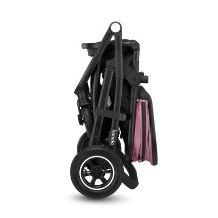 Lionelo - Kombinētie 2-in-1 rati AMBER Pink Rose