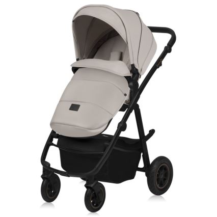Lionelo - Kombinētie 2-in-1 ratiņi AMBER PLUS Beige Sand